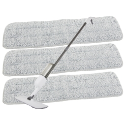 Mop płaski ze spryskiwaczem obrotowy solidny spray 3x zapasowe wkłady