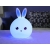Lampka nocna dla dzieci led królik rgb dotyk