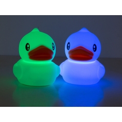 Lampka nocna dla dzieci led kaczka rgb dotyk usb
