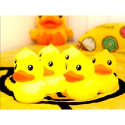 Lampka nocna dla dzieci led kaczka rgb dotyk usb