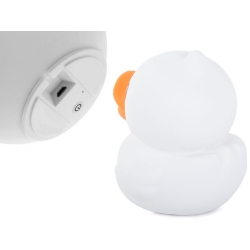 Lampka nocna dla dzieci led kaczka rgb dotyk usb