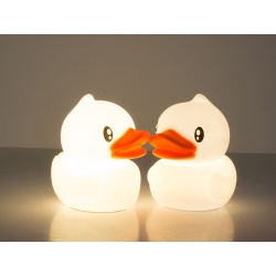 Lampka nocna dla dzieci led kaczka rgb dotyk usb