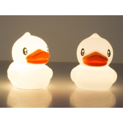 Lampka nocna dla dzieci led kaczka rgb dotyk usb