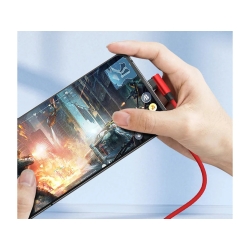 Kabel przewód usb usb-c typ c kątowy do ładowania qc do telefonu 1m