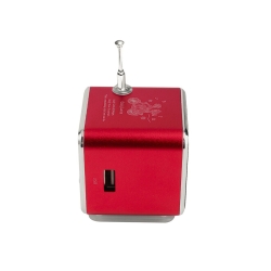 Głośnik bezprzewodowy przenośny mini radio fm led bluetooth mobilny microsd