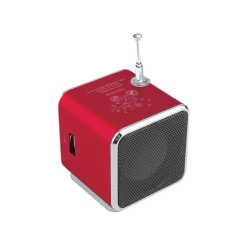 Głośnik bezprzewodowy przenośny mini radio fm led bluetooth mobilny microsd
