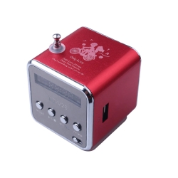 Głośnik bezprzewodowy przenośny mini radio fm led bluetooth mobilny microsd