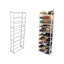Półka na buty obuwie metalowa 30 par szafka regał