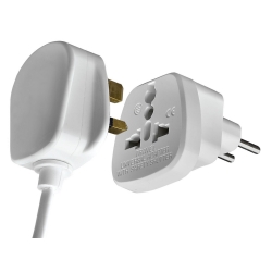 Adapter przejściówka gniazdo uk anglia wtyk pl