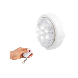 Lampka dotykowa 5 led z pilotem lampa baterie