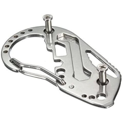 Brelok do kluczy karabińczyk survival multitool