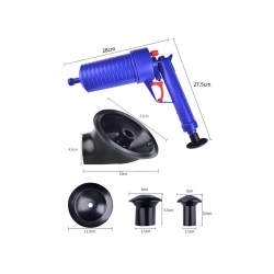 Pistolet do udrażniania rur przepychacz wc kret