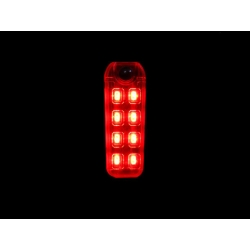 Lampka rowerowa tylna oświetlenie led usb roweru