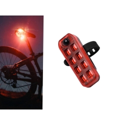 Lampka rowerowa tylna oświetlenie led usb roweru