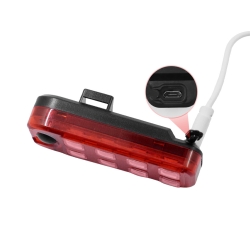 Lampka rowerowa tylna oświetlenie led usb roweru