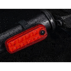 Lampka rowerowa tylna oświetlenie led usb roweru