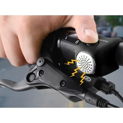 Dzwonek rowerowy na rower klakson elektroniczny głośny 120db wodoodporny