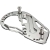 Brelok do kluczy karabińczyk survival multitool