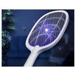 Elektryczna łapka packa na muchy owady lampa uv
