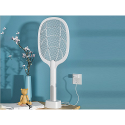 Elektryczna łapka packa na muchy owady lampa uv