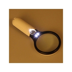 Ręczna lupa do czytania jubilerska led 45x 3x 75mm