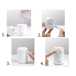 Mini nawilżacz powietrza dyfuzor zapachowy aromaterapia mgiełka usb rgb