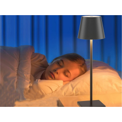 Lampka nocna stołowa dotykowa lampa 3 stopniowa wysoka bezprzewodowa usb