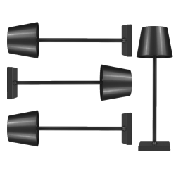 Lampka nocna stołowa dotykowa lampa 3 stopniowa wysoka bezprzewodowa usb