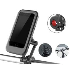 Uchwyt rowerowy na telefon do telefonu wodoodporny zamykany obrotowy 360