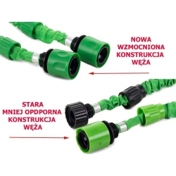 Wąż ogrodowy rozciągliwy pistolet wytrzymały 15m