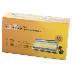 Halogen lampa naświetlacz led cob 50W liniowy 5000