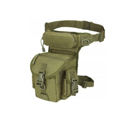 Torba saszetka biodrowa na nogę wojskowa taktyczna pojemna militarna nerka