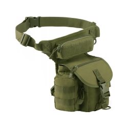 Torba saszetka biodrowa na nogę wojskowa taktyczna pojemna militarna nerka