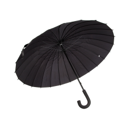 Duży parasol parasolka czarna wytrzymała elegancka