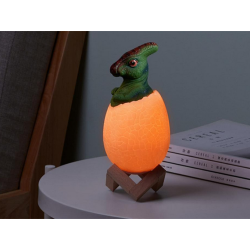 Lampka nocna dinozaur dino jajko rgb led jajo świecące dla dzieci