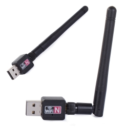 Karta sieciowa wi-fi wifi adapter antena 600mbps