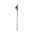 Kij Nordic Walking Z Korkową Rączką Kolor Czerwony
