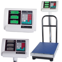Waga magazynowa platforma 30x40 oparcie 100kg/50g