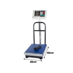 Waga magazynowa platforma 30x40 oparcie 100kg/50g