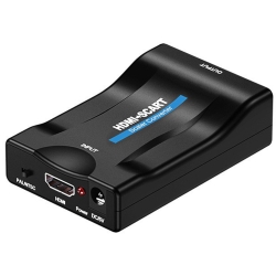 Adapter konwerter scart av euro do hdmi  full hd