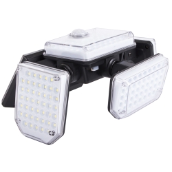 Lampa solarna 181 led z czujnikiem ruchu zmierzchu + pilot ogrodowa uliczna