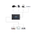 Adapter konwerter scart av euro do hdmi  full hd