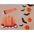 Sztuczne odcięte palce dekoracja halloween 5 gumowych zakrawionych palców