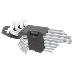 Klucze imbusowe imbusy 1,5-10 9 el zestaw torx