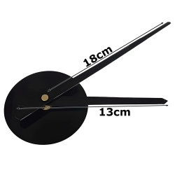 Zegar ścienny 3d naklejany na ścianę xxl duży 130 cm przyklejany cichy