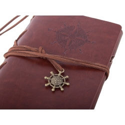 Notes podróżnika pamiętnik dziennik retro vintage
