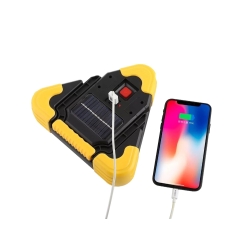 Trójkąt ostrzegawczy led latarka lampka power bank