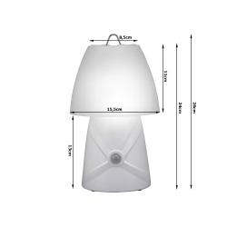 Lampka nocna dla dzieci led rgb czujnik ruchu