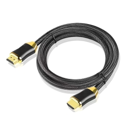 Kabel przewód hdmi 2.1 video ultra high speed 8k 60hz 4k 120hz hq gold 3m