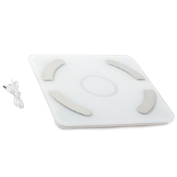 Analityczna waga łazienkowa bluetooth 180kg szkło